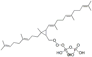 CAS#: 29849-75-0, [[2-(4,8-Dimethylnona-3,7-Dienyl)-2-Methyl-3-(2,6,10-Trimethylundeca-1,5,9-Trienyl)Cyclopropyl]Methoxy-Hydroxy-Phosphoryl]Oxyphosphonic Acid