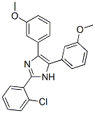 CAS#: 29864-31-1, 2-(2-Chlorophenyl)-4,5-Bis(3-Methoxyphenyl)-1H-Imidazole