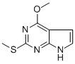 CAS#: 29877-76-7, 4-Methoxy-2-Methylsulfanyl-7H-Pyrrolo[2,3-d]Pyrimidine