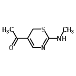 CAS#: 299175-23-8, 1-[2-(Methylamino)-6H-1,3-Thiazin-5-Yl]Ethanone