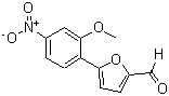 CAS 登录号：299202-82-7， 5-(2-甲氧基-4-硝基苯基)-2-糠醛