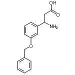 CAS#: 299439-16-0, 3-Amino-3-[3-(Benzyloxy)Phenyl]Propanoic Acid
