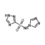 CAS#: 29982-67-0, N-(4H-1,2,4-Triazol-4-Yl)-1H-1,2,4-Triazole-3-Sulfonamide