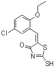 CAS#: 299903-84-7, (5E)-5-(5-Chloro-2-Ethoxybenzylidene)-2-Sulfanyl-1,3-Thiazol-4(5H)-One