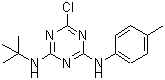 CAS#: 299929-72-9, 6-Chloro-N-(4-Methylphenyl)-N'-(2-Methyl-2-Propanyl)-1,3,5-Triazine-2,4-Diamine