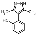 CAS#: 300573-47-1, 2-(3,5-Dimethyl-1H-Pyrazol-4-Yl)Phenol