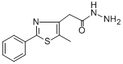CAS#: 300664-52-2, 2-(5-Methyl-2-phenyl-1,3-thiazol-4-yl)acetohydrazide
