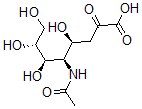 CAS 登录号:30100-61-9, (4S,5R,6R,7R)-5-乙酰氨基-4,6,7,8-四羟基-2-氧代辛酸