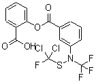 CAS#: 30119-19-8, 2-[[3-[[(Dichlorofluoromethyl)Thio](Trifluoromethyl)Amino]Benzoyl]Oxy]Benzoic Acid