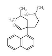 CAS#: 30120-98-0, 2-(2-Dimethylaminoethyl)-4-Methyl-2-Naphthalen-1-Ylpentanal