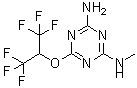 CAS 登录号：301211-06-3， 6-[(1,1,1,3,3,3-六氟-2-丙基)氧基]-N-甲基-1,3,5-三嗪-2,4-二胺