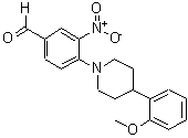 CAS#: 301334-92-9, 4-[4-(2-Methoxyphenyl)Piperidino]-3-Nitrobenzaldehyde
