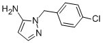 CAS#: 30153-85-6, 2-[(4-Chlorophenyl)Methyl]Pyrazol-3-Amine