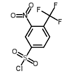 CAS#: 301856-45-1, 3-Nitro-4-(Trifluoromethyl)Benzenesulfonyl Chloride