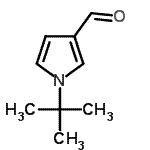 CAS#: 30186-46-0, 1-(2-Methyl-2-Propanyl)-1H-Pyrrole-3-Carbaldehyde