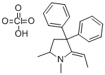 CAS 登录号：30223-73-5， 2-乙亚基-1,5-二甲基-3,3-二苯基吡咯烷