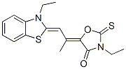 CAS#: 3024-56-4, (5Z)-3-Ethyl-5-[(1Z)-1-(3-Ethyl-1,3-Benzothiazol-2-Ylidene)Propan-2-Ylidene]-2-Sulfanylidene-1,3-Oxazolidin-4-One
