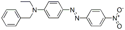 CAS 登录号:3025-78-3, N-乙基-4-(4-硝基苯基)偶氮-N-(苯基甲基)苯胺