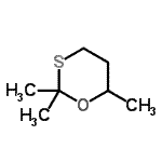 CAS#: 30253-09-9, 2,2,6-Trimethyl-1,3-Oxathiane