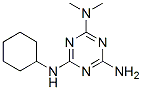 CAS 登录号:30253-49-7, N2-环己基-N6,N6-二甲基-1,3,5-三嗪-2,4,6-三胺