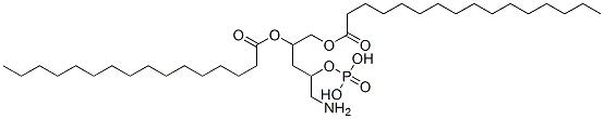 CAS 登录号：3026-45-7， [1-(2-氨基乙氧基-羟基磷酰)氧基-3-棕榈酰氧基丙-2-基]十六烷酸酯
