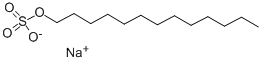 CAS 登录号：3026-63-9， 正十三烷基硫酸酯钠盐