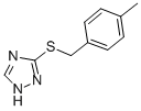 CAS#: 302804-66-6, 3-[(4-Methylbenzyl)Thio]-1H-1,2,4-Triazole
