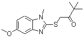 CAS#: 302929-96-0, 1-[(5-Methoxy-1-Methyl-1H-Benzimidazol-2-Yl)Sulfanyl]-3,3-Dimethyl-2-Butanone