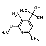 CAS#: 302933-95-5, 2-(3-Amino-2-Methoxy-6-Methyl-4-Pyridyl)Propan-2-Ol