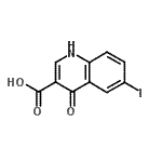 CAS#: 302949-02-6, 4-Hydroxy-6-Iodo-3-Quinolinecarboxylic Acid