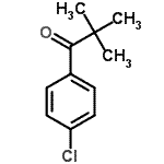 CAS 登录号：30314-42-2， 1-(4-氯苯基)-2,2-二甲基-1-丙酮