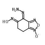 CAS#: 303194-86-7, (4Z,5E)-4-Hydrazono-N-Hydroxy-6,7-Dihydro-2,1,3-Benzoxadiazol-5(4H)-Imine 1-Oxide