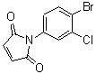 CAS 登录号：303212-61-5， 1-(4-溴-3-氯苯基)-1H-吡咯-2,5-二酮