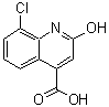 CAS#: 30333-56-3, 8-Chloro-2-Hydroxy-4-Quinolinecarboxylic Acid