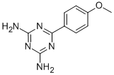 CAS#: 30354-91-7, 6-(4-Methoxyphenyl)-1,3,5-triazine-2,4-diamine