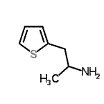 CAS#: 30433-93-3, 1-(2-Thienyl)-2-Propanamine