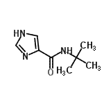 CAS 登录号：304457-87-2， N-(2-甲基-2-丙基)-1H-咪唑-4-甲酰胺