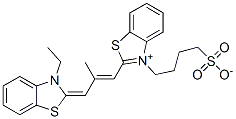 CAS#: 30457-66-0, 2-[3-(3-Ethyl-3H-Benzothiazol-2-Ylidene)Isobut-1-Enyl]-3-(4-Sulphonatobutyl)Benzothiazolium