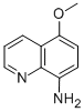 CAS 登录号：30465-68-0， 5-甲氧基喹啉-8-胺