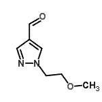 CAS#: 304693-70-7, 1-(2-Methoxyethyl)-1H-Pyrazole-4-Carbaldehyde