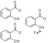 CAS 登录号：30492-15-0， 三(2-羟基苯甲酸)铁(3+)