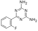 CAS 登录号：30530-42-8， 2,4-二氨基-6-(2-氟苯基)-1,3,5-三嗪