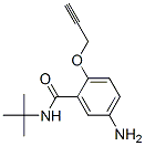 CAS 登录号：30533-81-4， 5-氨基-N-叔丁基-2-丙-2-炔氧基苯甲酰胺