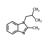 CAS 登录号：305347-09-5， 1-异丁基-2-甲基-1H-苯并咪唑