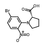 CAS#: 305790-76-5, 1-(5-Bromo-2-Nitrophenyl)-L-Proline