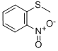 CAS 登录号：3058-47-7， 2-硝基硫代苯甲醚