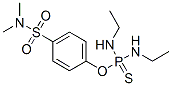 CAS#: 3062-58-6, 4-Bis(Ethylamino)Phosphinothioyloxy-N,N-Dimethylbenzenesulfonamide
