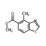CAS#: 306276-79-9, Methyl 4-Methyl-1,3-Benzothiazole-5-Carboxylate