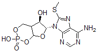 CAS#: 30630-07-0, (8R,9R)-8-(6-Amino-8-Methylsulfanylpurin-9-Yl)-4-Hydroxy-4-Oxo-3,5,7-Trioxa-4-Phosphabicyclo[4.3.0]Nonan-9-Ol