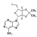 CAS 登录号：30685-66-6， 5'-脱氧-5'-碘-2',3'-O-异亚丙基腺苷